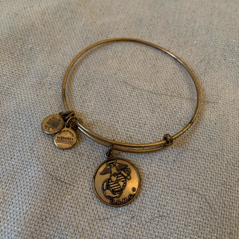Alex and ani Usmc bracelet